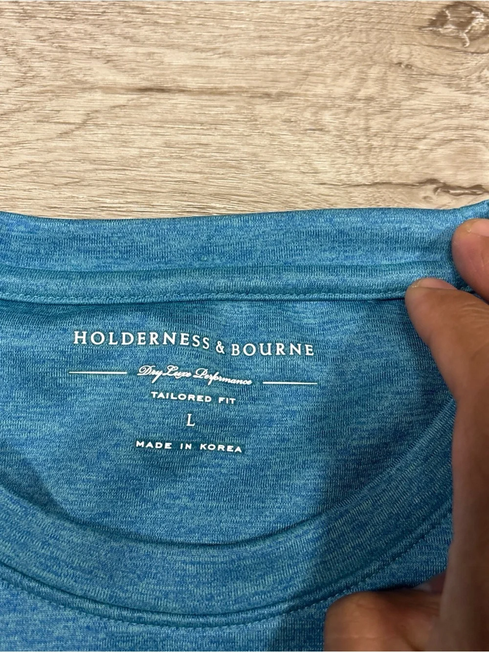 Holderness & Bourne Sweatshirt Mens L  Crewneck The Betts Heathered Bermuda
